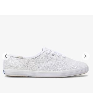 Keds x Kate Spade New York Champion Glitter, White
